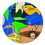 Aquarium  Magnet 5  (Round) Front