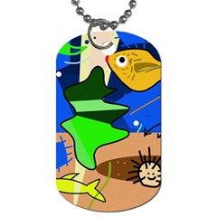 Aquarium  Dog Tag (one Side)