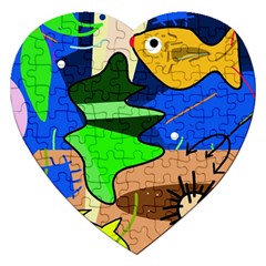 Aquarium  Jigsaw Puzzle (heart)