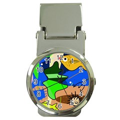 Aquarium  Money Clip Watches