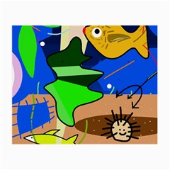 Aquarium  Small Glasses Cloth (2-side)