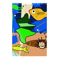 Aquarium  Shower Curtain 48  X 72  (small)  by Valentinaart