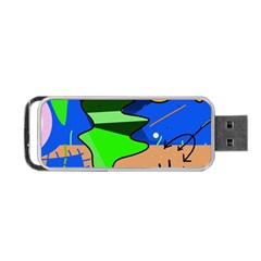 Aquarium  Portable Usb Flash (one Side) by Valentinaart