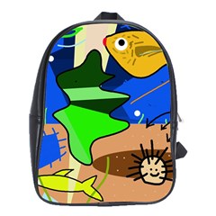 Aquarium  School Bags (xl) 