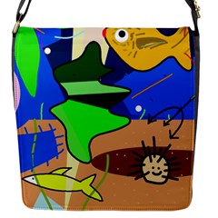 Aquarium  Flap Messenger Bag (s)