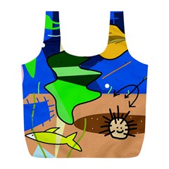 Aquarium  Full Print Recycle Bags (l) 