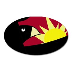 Eagle Oval Magnet