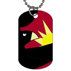 Eagle Dog Tag (two Sides) by Valentinaart