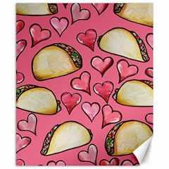 Taco Tuesday Lover Tacos Canvas 8  X 10 