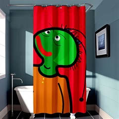 Looking Up Shower Curtain 36  X 72  (stall) 