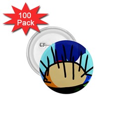 Hedgehog 1 75  Buttons (100 Pack) 