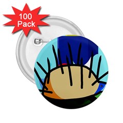 Hedgehog 2 25  Buttons (100 Pack) 