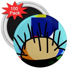 Hedgehog 3  Magnets (100 Pack)