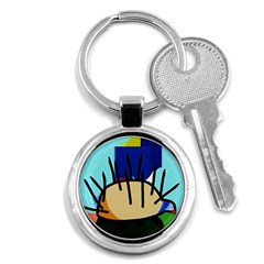 Hedgehog Key Chains (round) 