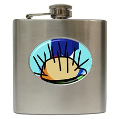 Hedgehog Hip Flask (6 Oz) by Valentinaart