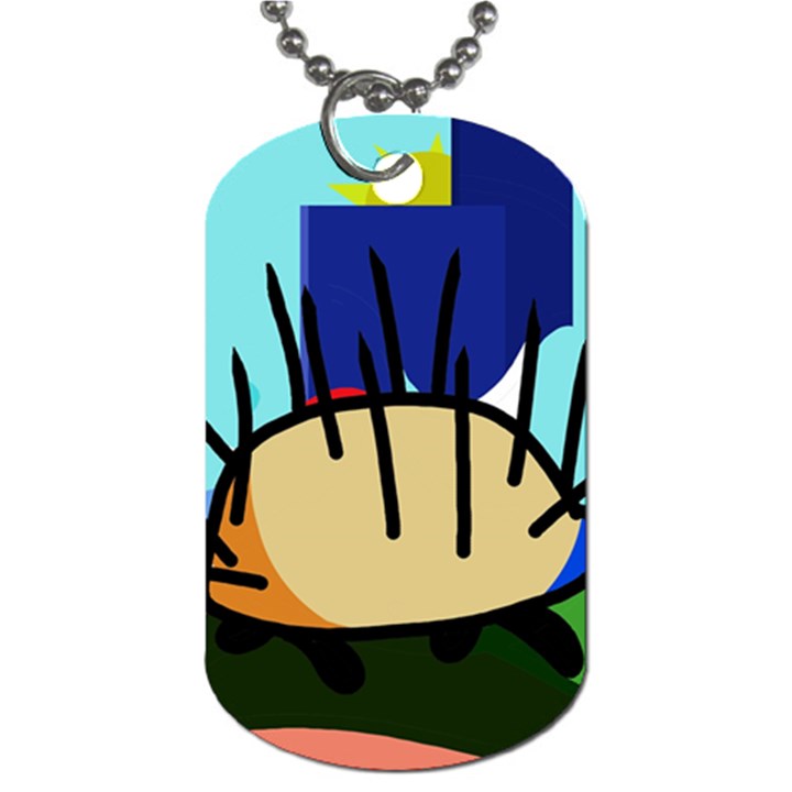 Hedgehog Dog Tag (Two Sides)