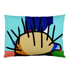 Hedgehog Pillow Case (two Sides)