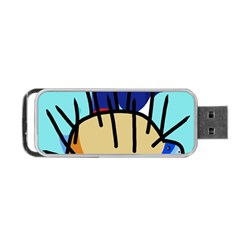 Hedgehog Portable Usb Flash (two Sides)