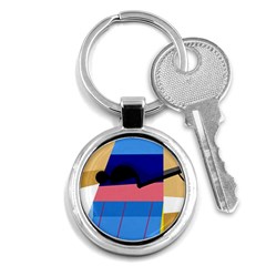 Jumping Key Chains (round) 