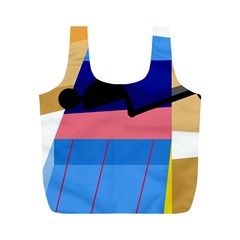 Jumping Full Print Recycle Bags (m) 