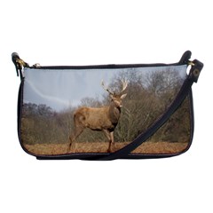 Red Deer Stag On A Hill Shoulder Clutch Bags by GiftsbyNature