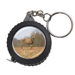 Red Deer Stag On A Hill Measuring Tapes by GiftsbyNature