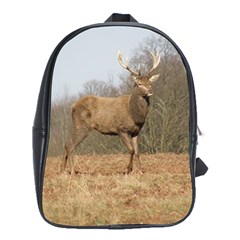 Red Deer Stag on a Hill School Bags (XL) 