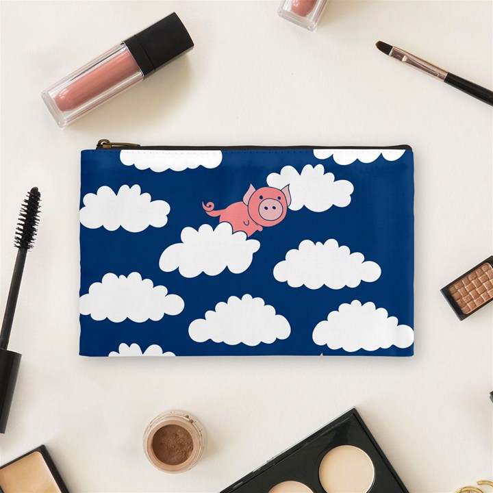 When Pigs Fly Cosmetic Bag (Medium) 