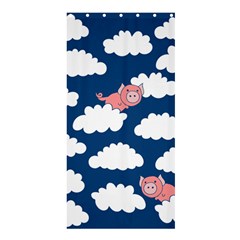 When Pigs Fly Shower Curtain 36  X 72  (stall) 