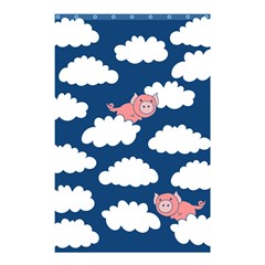 When Pigs Fly Shower Curtain 48  X 72  (small) 