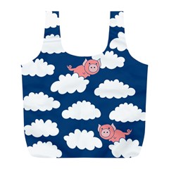 When Pigs Fly Full Print Recycle Bags (l) 