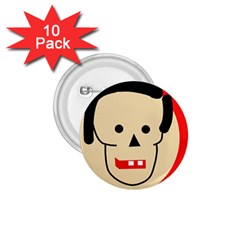 Face 1 75  Buttons (10 Pack)