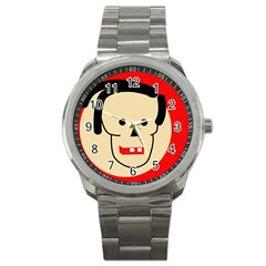 Face Sport Metal Watch