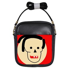 Face Girls Sling Bags