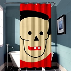 Face Shower Curtain 36  X 72  (stall) 