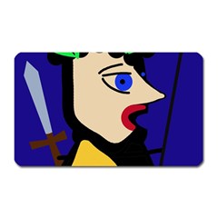 Warrior Magnet (rectangular)