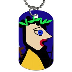 Warrior Dog Tag (two Sides)