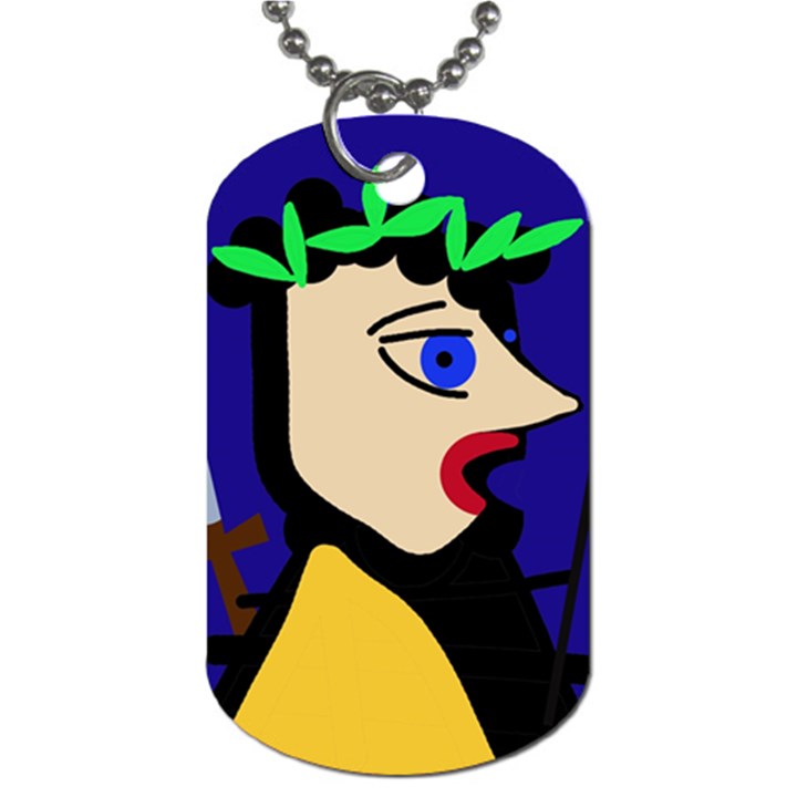 Warrior Dog Tag (Two Sides)