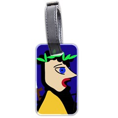 Warrior Luggage Tags (two Sides) by Valentinaart