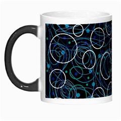 Blue Abstract Decor Morph Mugs