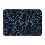 Blue abstract decor Plate Mats 18 x12  Plate Mat