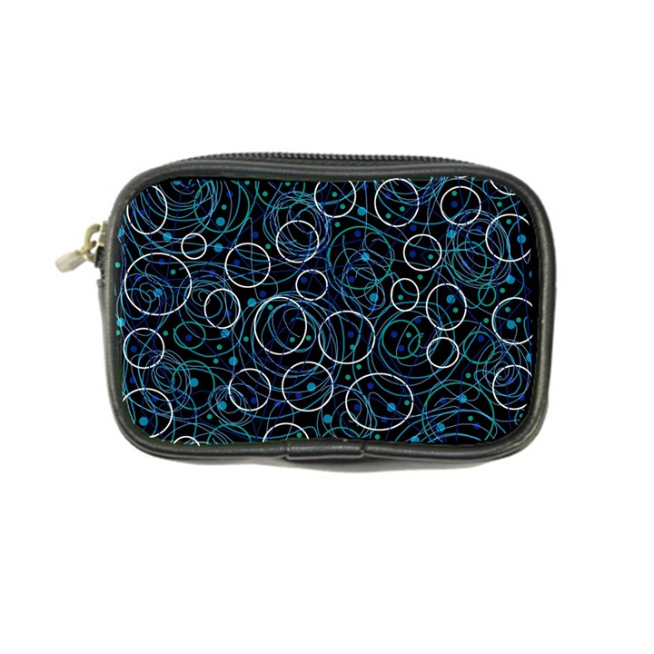 Blue abstract decor Coin Purse