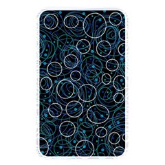 Blue Abstract Decor Memory Card Reader by Valentinaart