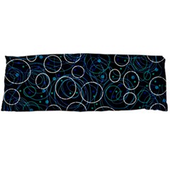 Blue Abstract Decor Body Pillow Case (dakimakura)