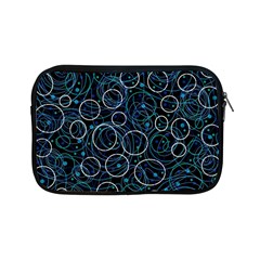 Blue Abstract Decor Apple Ipad Mini Zipper Cases