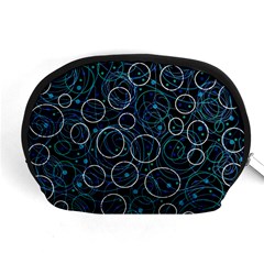 Blue Abstract Decor Accessory Pouches (medium) 