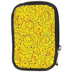 Yellow Abstract Art Compact Camera Cases