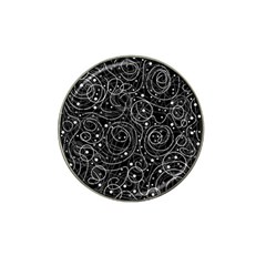 Black And White Magic Hat Clip Ball Marker (4 Pack) by Valentinaart