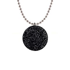 Black And White Magic Button Necklaces