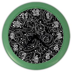 Black And White Magic Color Wall Clocks